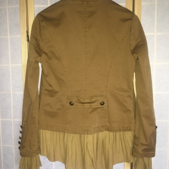 Free People Olive/Mustard Blazer - Picture 6 of 6